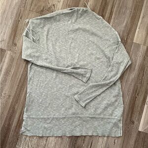 We The Free Heathered Gray Top